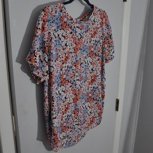 LOFT flutter sleeve top